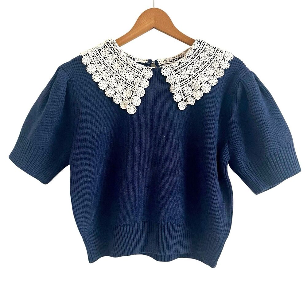 Caroline Constas Sweater Navy